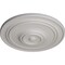 Ekena Millwork Classic Ceiling Medallion (For Canopies up to 5 1/2"), 21 7/8"OD x 2 3/8"P, Ultra Pure White CM22CLUWF - alternate 4